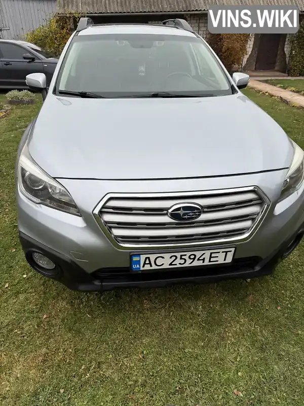 Subaru Outback 2016, фото з оголошення 1 з 14, VIN 4S4BSANC2G3301501