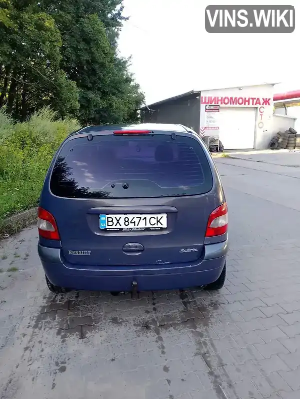 Renault Scenic 2001, фото з оголошення 1 з 7, VIN VF1JA0B0524467028