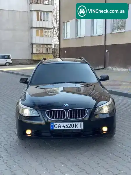 BMW 5 Series 2004, фото з оголошення 1 з 19, VIN WBANJ710X0B513770