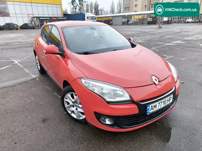 Renault Megane 2012, фото з оголошення 1 з 14, VIN VF1BZ140647915225