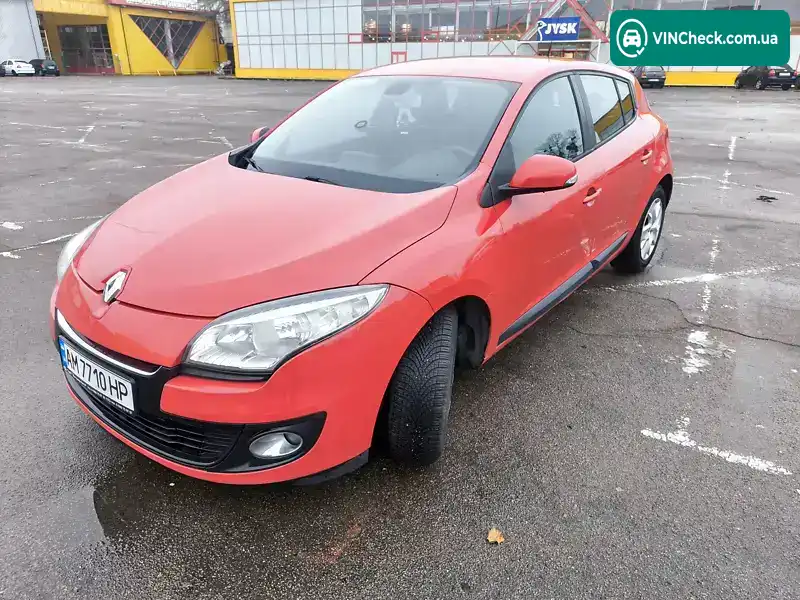 Renault Megane 2012, фото з оголошення 2 з 14, VIN VF1BZ140647915225