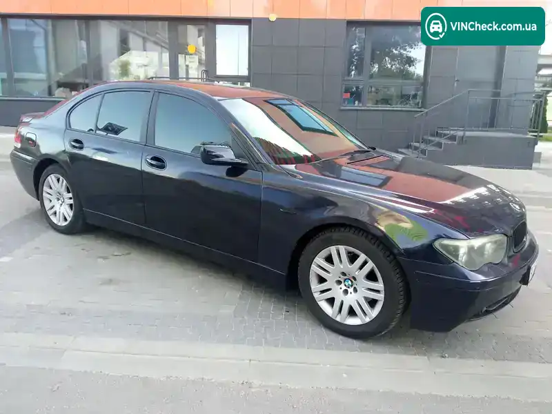 BMW 7 Series 2004, фото з оголошення 1 з 18, VIN WBAGL41010DL96537