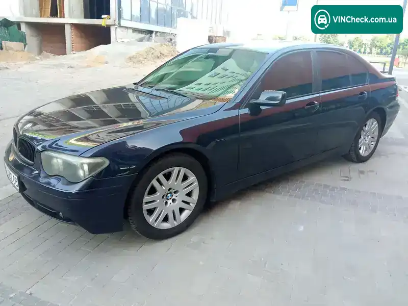 BMW 7 Series 2004, фото з оголошення 2 з 18, VIN WBAGL41010DL96537