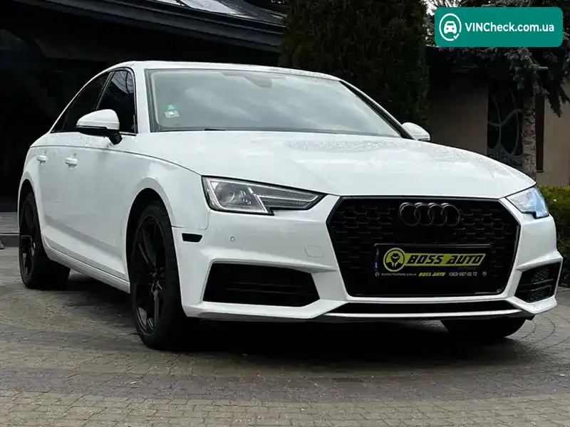 Audi A4 2019, фото з оголошення 1 з 21, VIN WAUGMAF44KN016000