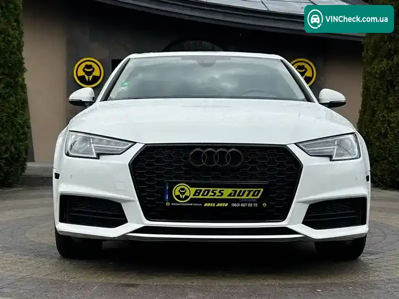 Audi A4 2019, фото з оголошення 2 з 21, VIN WAUGMAF44KN016000