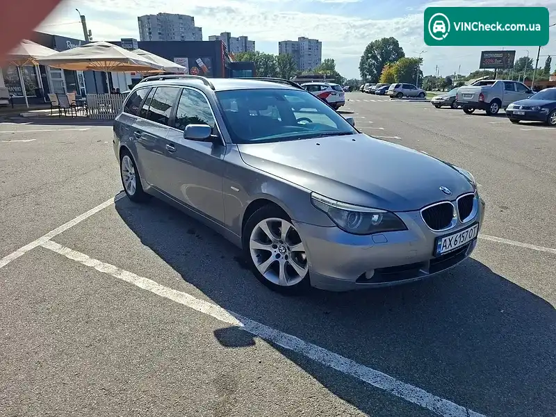 BMW 5 Series 2004, фото з оголошення 1 з 9, VIN WBANJ51020B421170