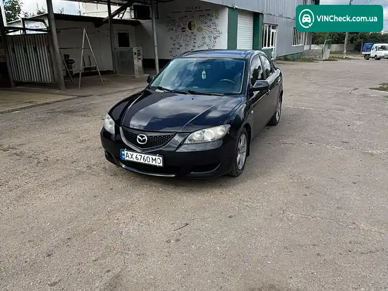 Mazda 3 2005, фото з оголошення 1 з 10, VIN JMZBK12Z561322555