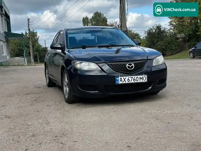 Mazda 3 2005, фото з оголошення 2 з 10, VIN JMZBK12Z561322555