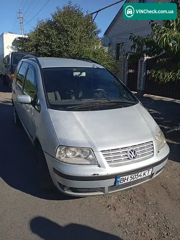 Volkswagen Sharan 2000, фото з оголошення 1 з 7, VIN WVWZZZ7MZ1V041342