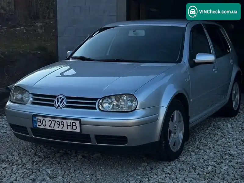 Volkswagen Golf 2001, фото з оголошення 1 з 20, VIN WVWZZZ16ZHW847121