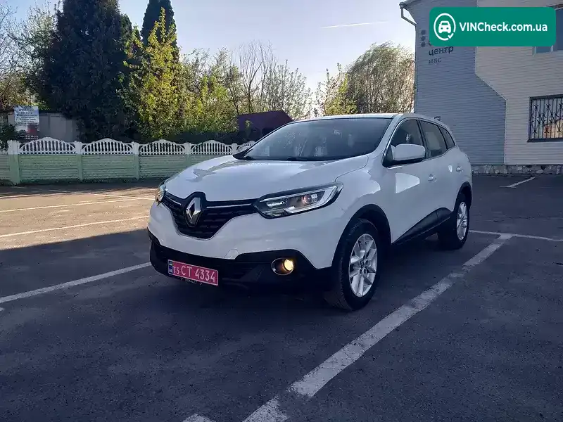 Renault Kadjar 2016, фото з оголошення 1 з 20, VIN VF1RFE00556368910