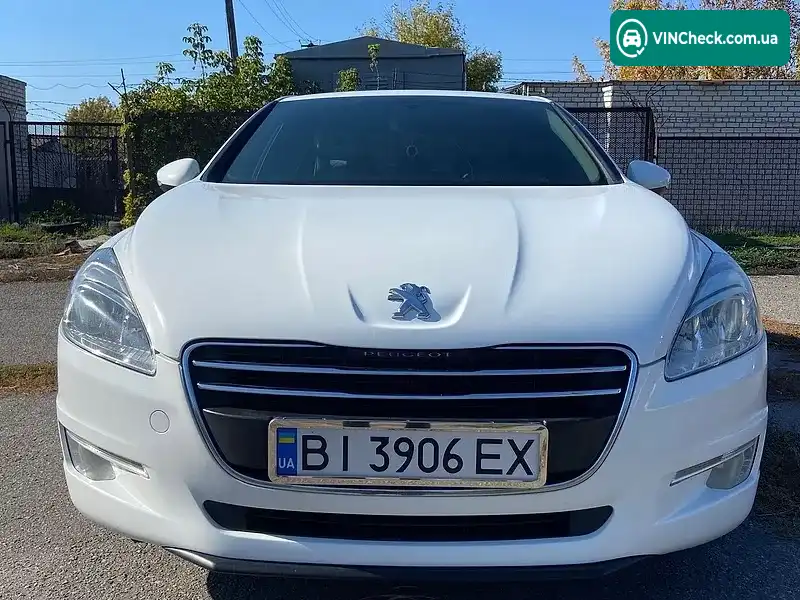 Peugeot 508 2012, фото з оголошення 2 з 20, VIN VF38D9HL0CL052780
