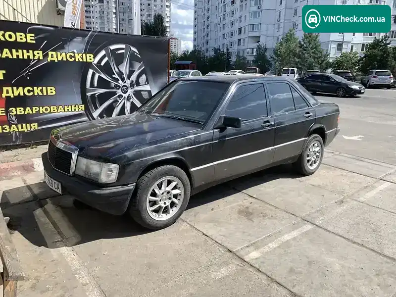 Mercedes-Benz 190 1988, фото з оголошення 1 з 18, VIN WDB2010241F544683