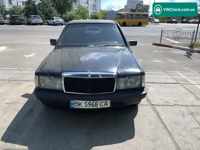 Mercedes-Benz 190 1988, фото з оголошення 2 з 18, VIN WDB2010241F544683
