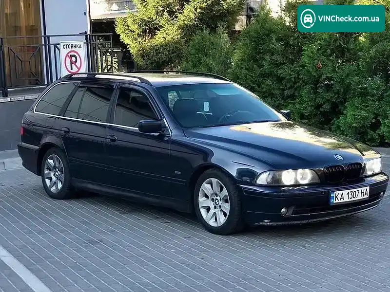 BMW 5 Series 2001, фото з оголошення 2 з 10, VIN WBADP01070GX04700