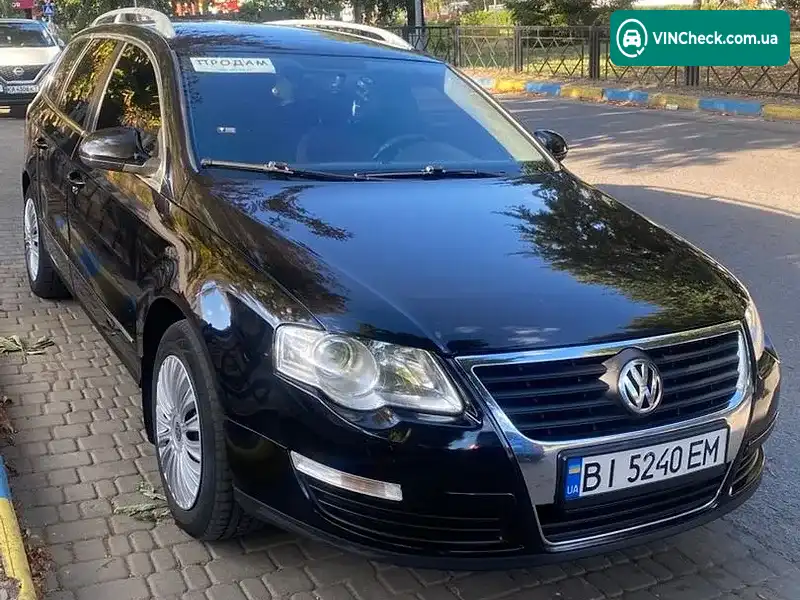 Volkswagen Passat 2007, фото з оголошення 1 з 20, VIN WVWZZZ3CZ7E191013