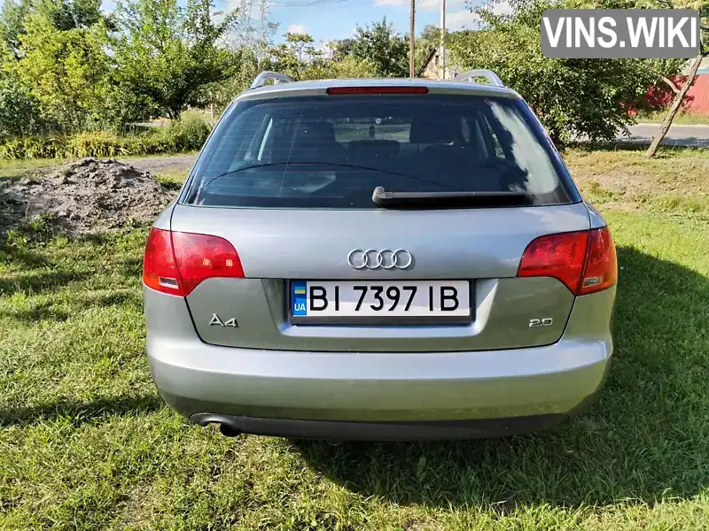 Audi A4 2005, фото з оголошення 2 з 21, VIN WAUZZZ8E66A004393