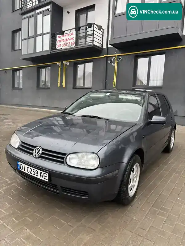 Volkswagen Golf 1998, фото з оголошення 1 з 17, VIN WVWZZZ1JZXD265437