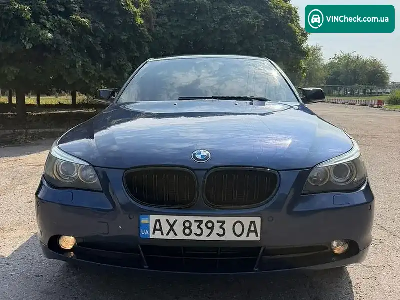 BMW 5 Series 2005, фото з оголошення 1 з 12, VIN WBANE31070B947058