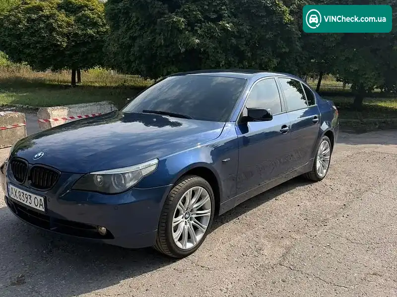 BMW 5 Series 2005, фото з оголошення 2 з 12, VIN WBANE31070B947058