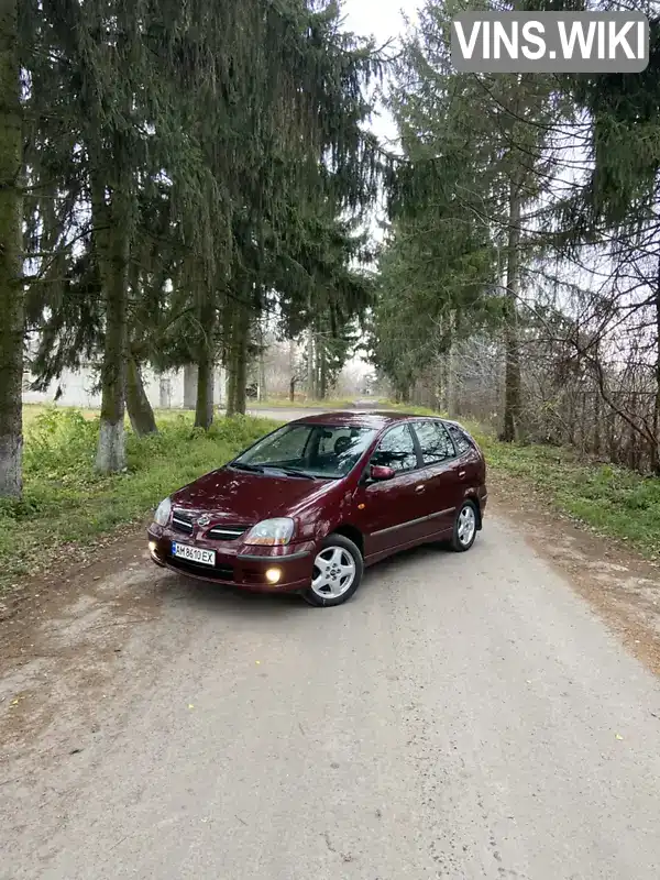 Nissan Almera Tino 2002, фото з оголошення 1 з 21, VIN VSKTBAV10U0095364