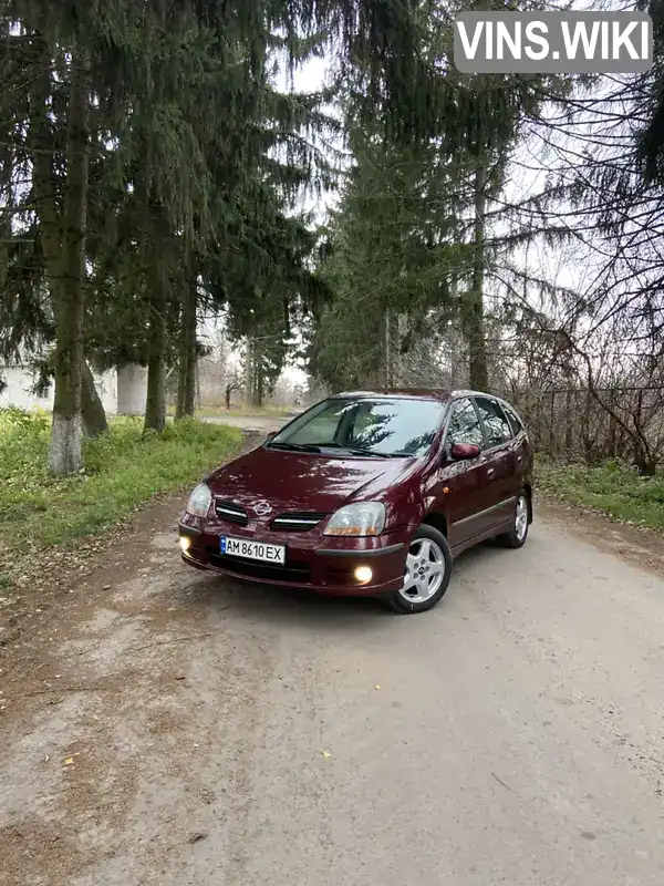 Nissan Almera Tino 2002, фото з оголошення 2 з 21, VIN VSKTBAV10U0095364