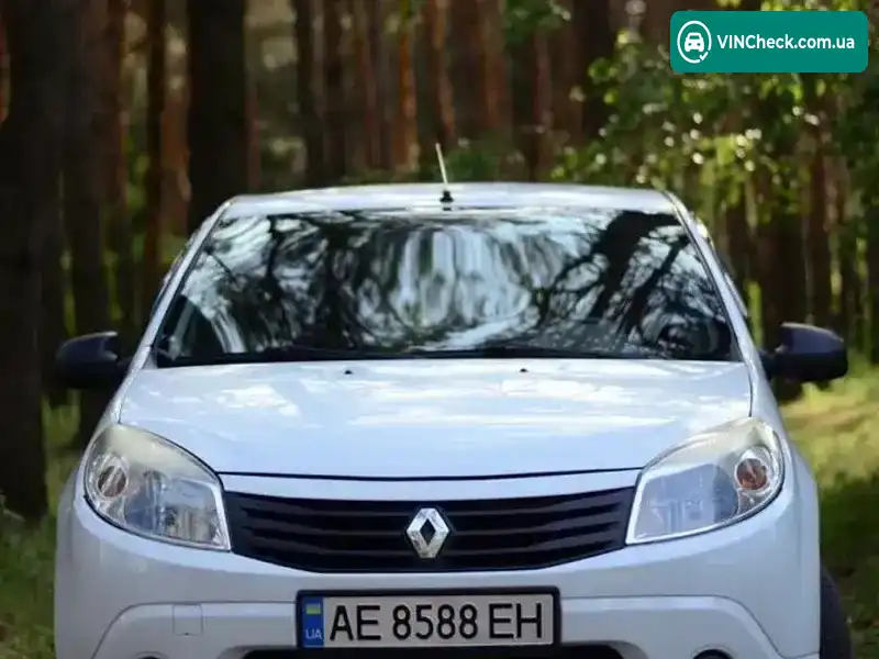 Renault Sandero 2010, фото з оголошення 2 з 11, VIN VF1BSRABB43492865