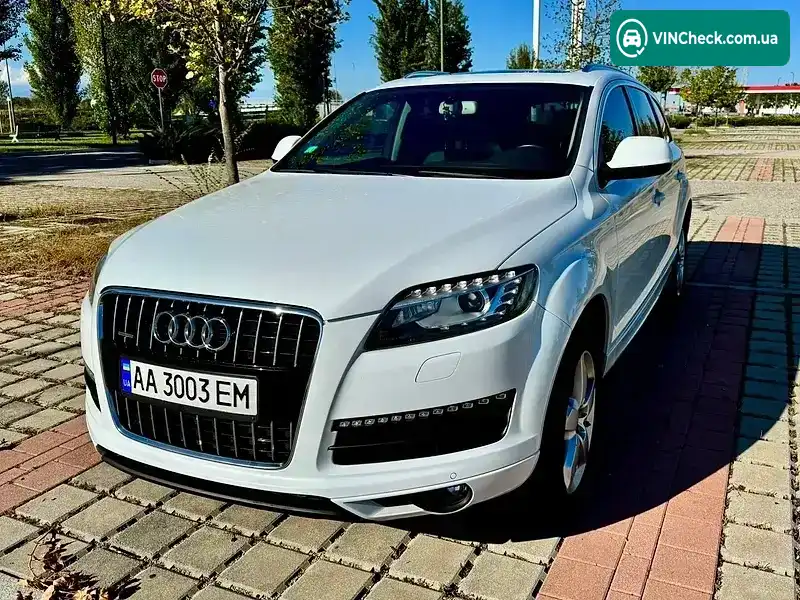 Audi Q7 2013, фото з оголошення 1 з 20, VIN WA1LGAFE0DD011168