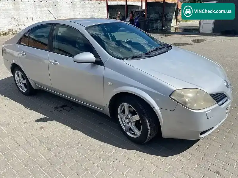 Nissan Primera 2002, фото з оголошення 2 з 20, VIN SJNBEAP12U0007593