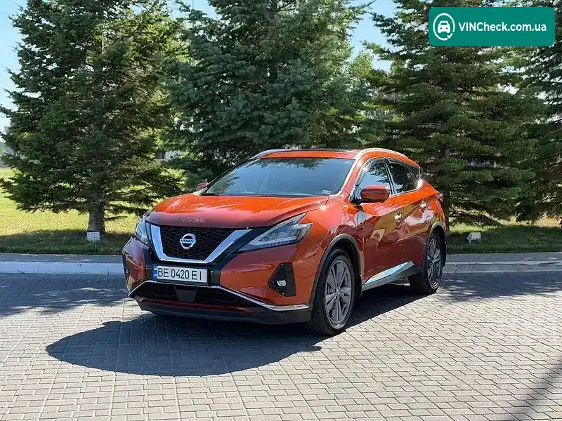 Nissan Murano 2020, фото з оголошення 1 з 20, VIN 5N1AZ2DS3LN158823