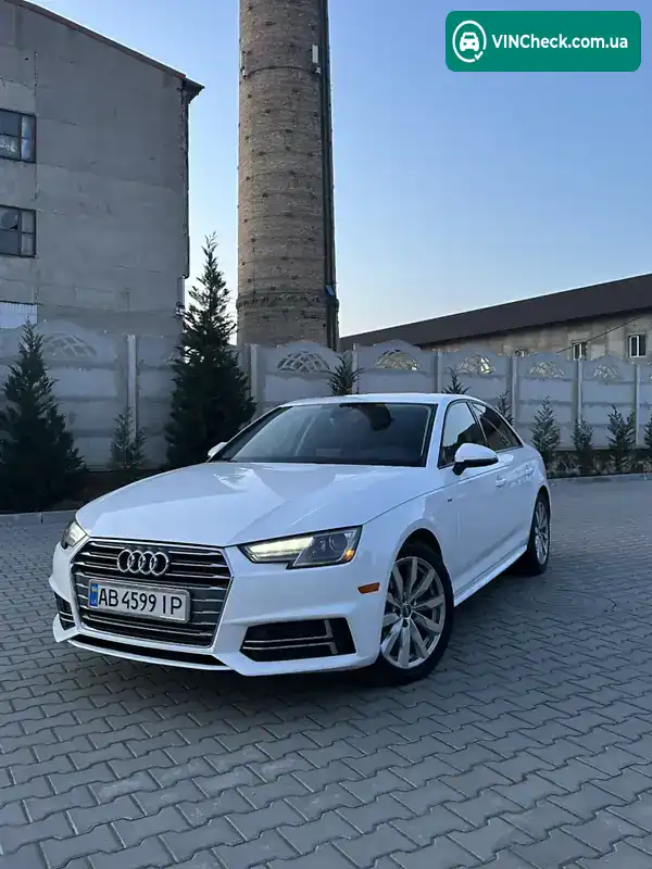 Audi A4 2017, фото з оголошення 1 з 20, VIN WAUKMAF48JA008708