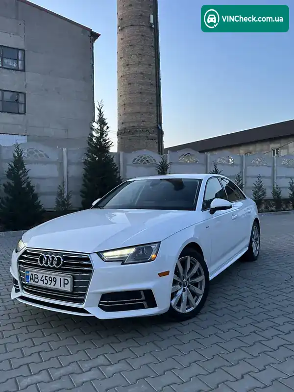 Audi A4 2017, фото з оголошення 2 з 20, VIN WAUKMAF48JA008708