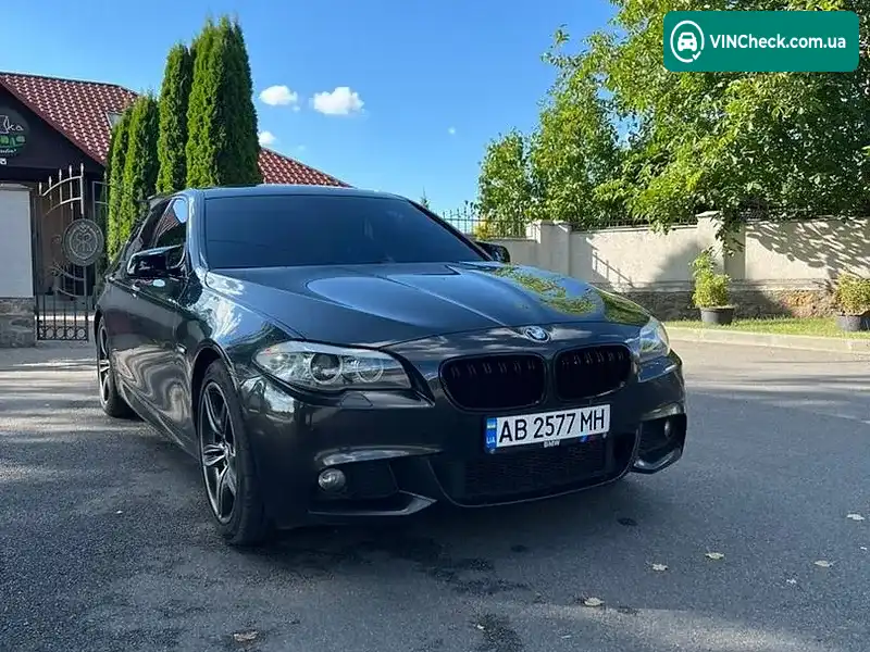 BMW 5 Series 2012, фото з оголошення 2 з 20, VIN WBAXA11080DX23018