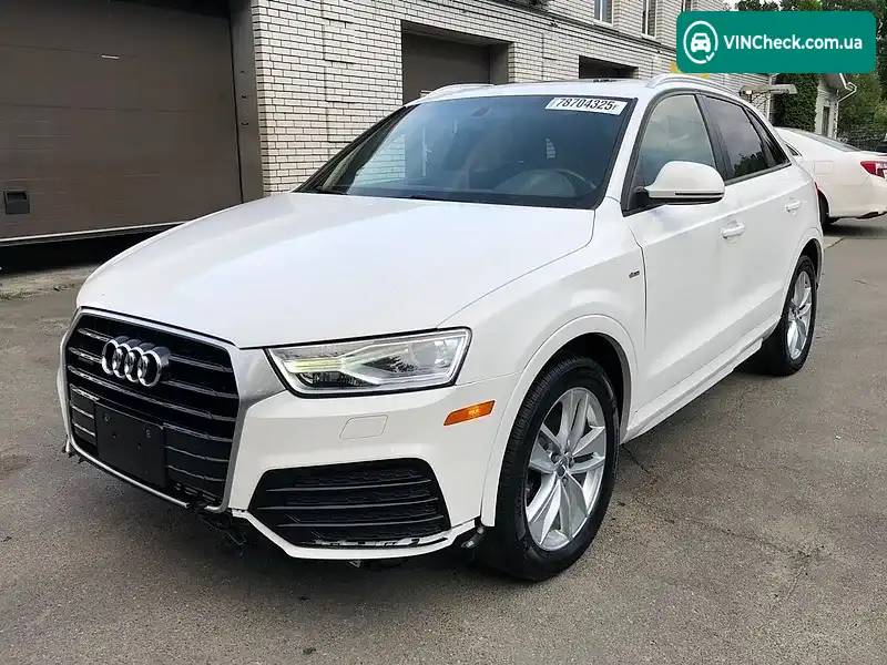 Audi Q3 2018, фото з оголошення 1 з 20, VIN WA1ECCFS8JR022715