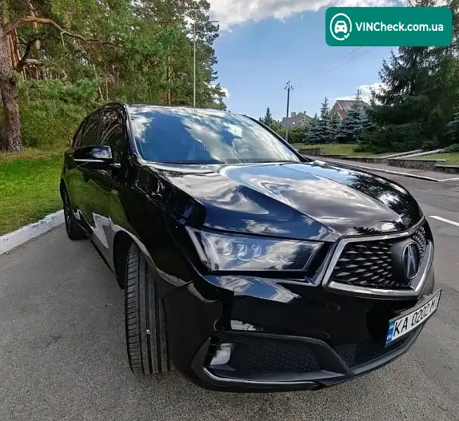 Acura MDX 2018, фото з оголошення 2 з 20, VIN 5J8YD4H0XKL013988