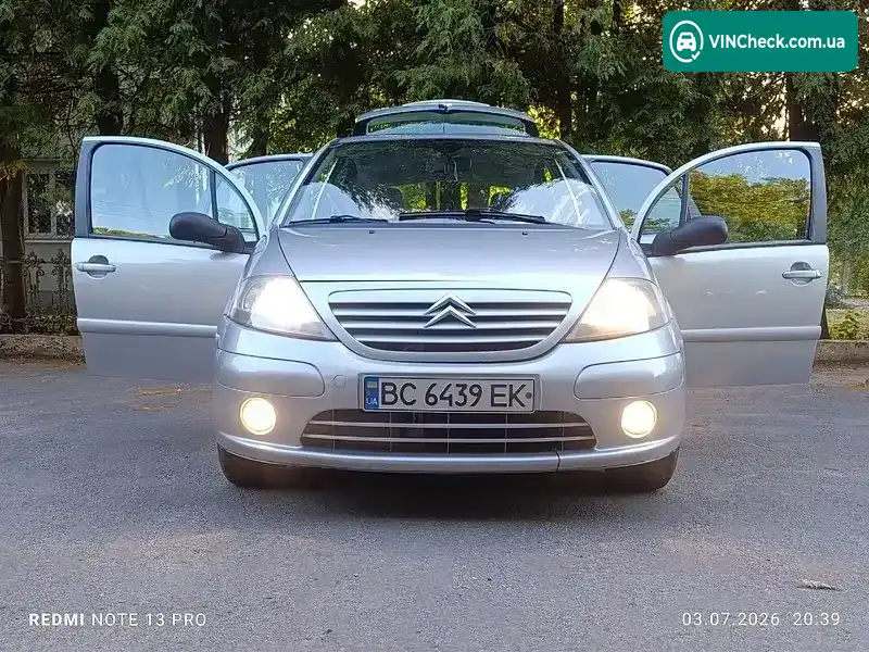 Citroen C3 2005, фото з оголошення 1 з 20, VIN VF7FCKFVE27236478