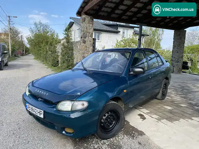 Hyundai Accent 1999, фото з оголошення 1 з 20, VIN KMHVA31LPXU391247
