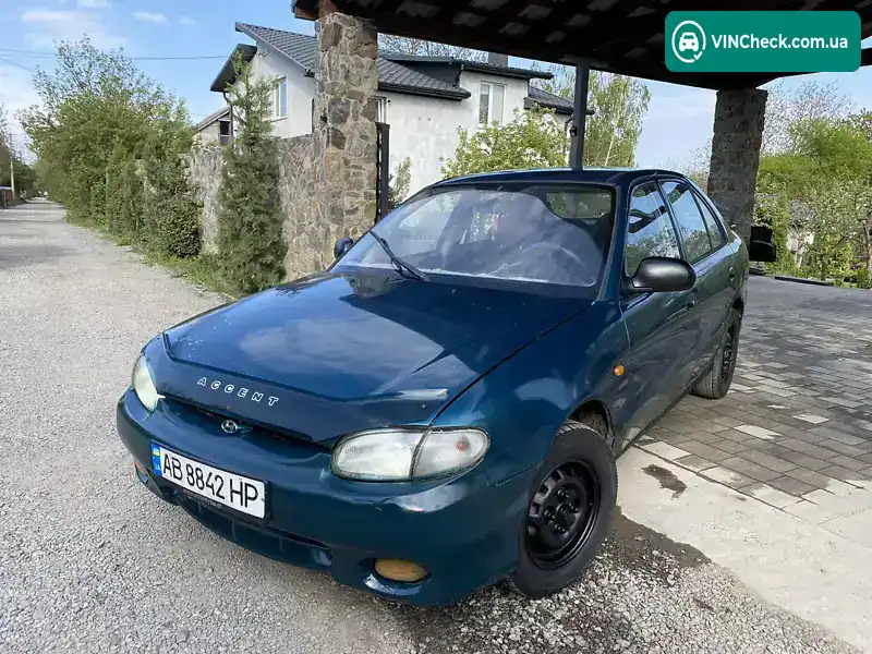Hyundai Accent 1999, фото з оголошення 2 з 20, VIN KMHVA31LPXU391247