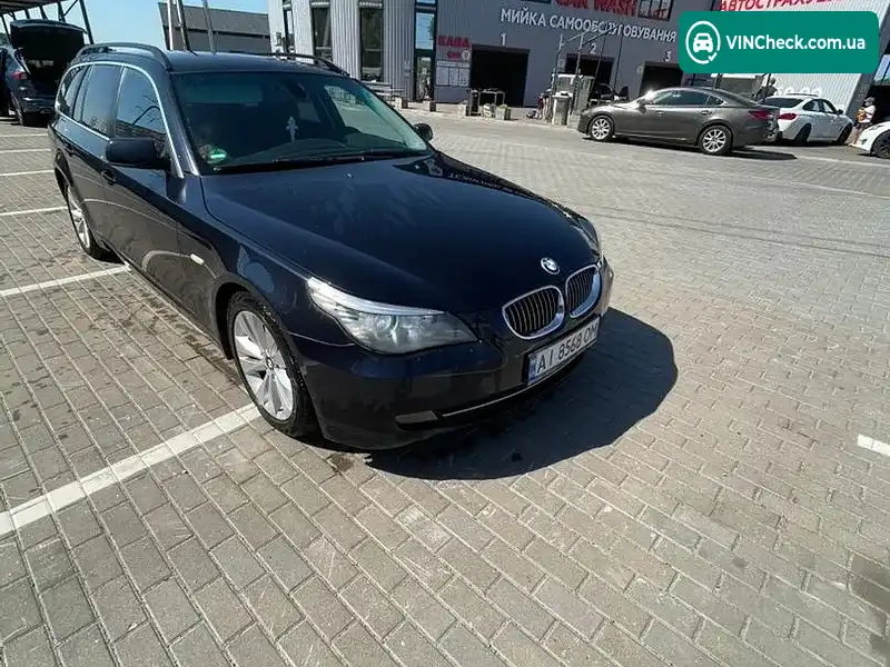 BMW 5 Series 2008, фото з оголошення 1 з 12, VIN WBAPX51000CU07897