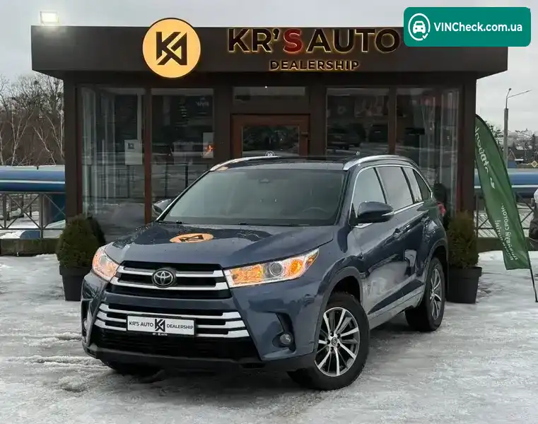 Toyota Highlander 2017, фото з оголошення 1 з 21, VIN 5TDJZRFH3HS433199
