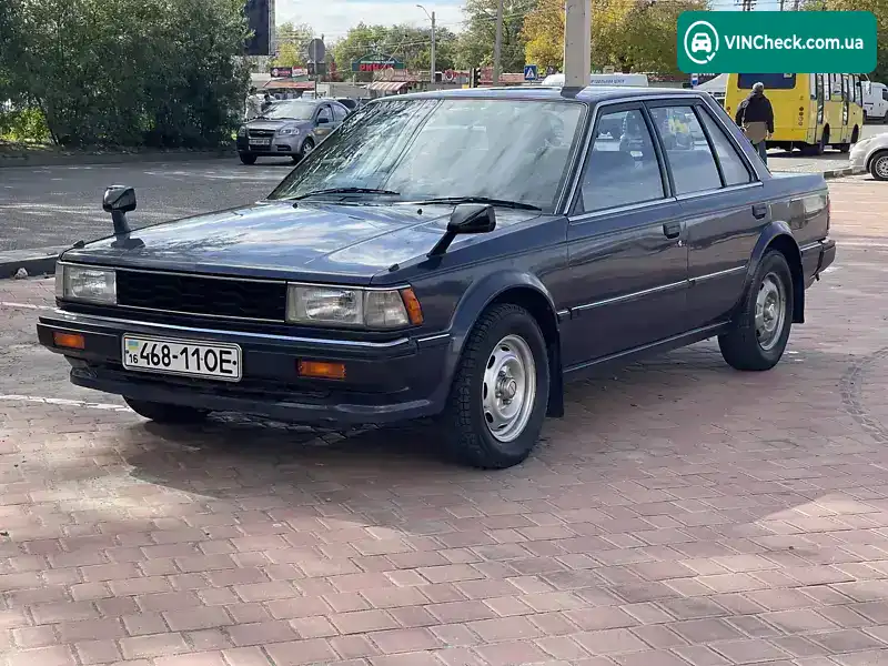 Nissan Bluebird 1984, фото з оголошення 1 з 21, VIN JN1U11000E0076196