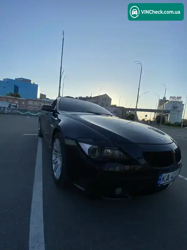 BMW 6 Series 2007, фото з оголошення 1 з 20, VIN WBAEH31080B704026