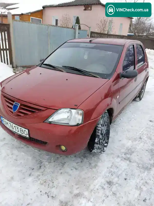 Dacia Logan 2006, фото з оголошення 1 з 9, VIN UU1LSD4GH36308723
