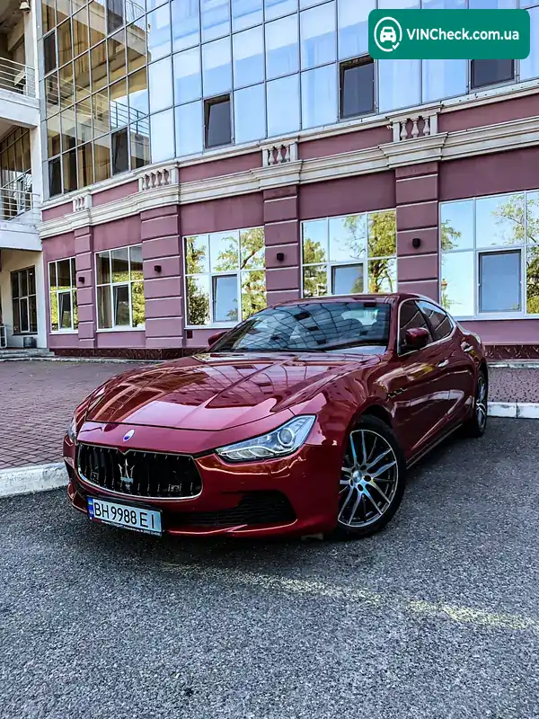 Maserati Ghibli 2014, фото з оголошення 1 з 15, VIN ZAMRT57B001096461