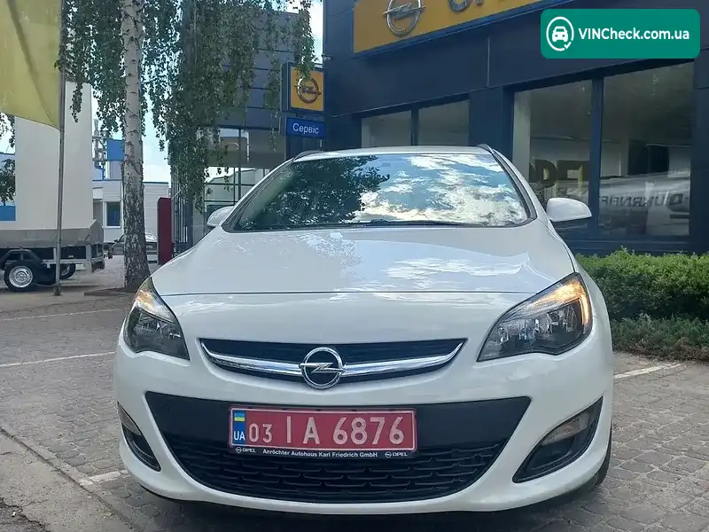 Opel Astra 2015, фото з оголошення 2 з 20, VIN W0LPD8ED0G8024662