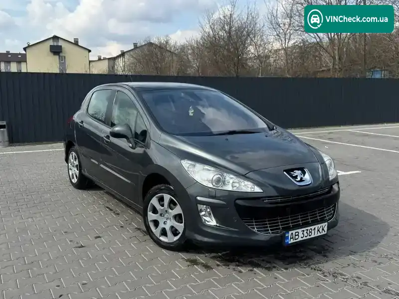 Peugeot 308 2008, фото з оголошення 1 з 13, VIN VF34C5FTF55125269