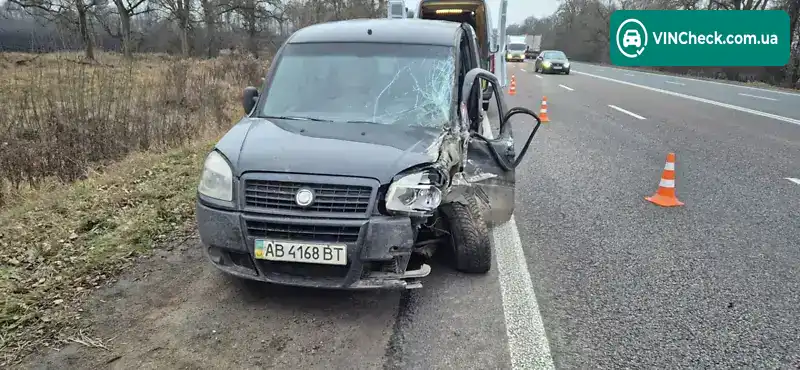 Fiat Doblo 2008, фото з оголошення, VIN ZFA22300005560821