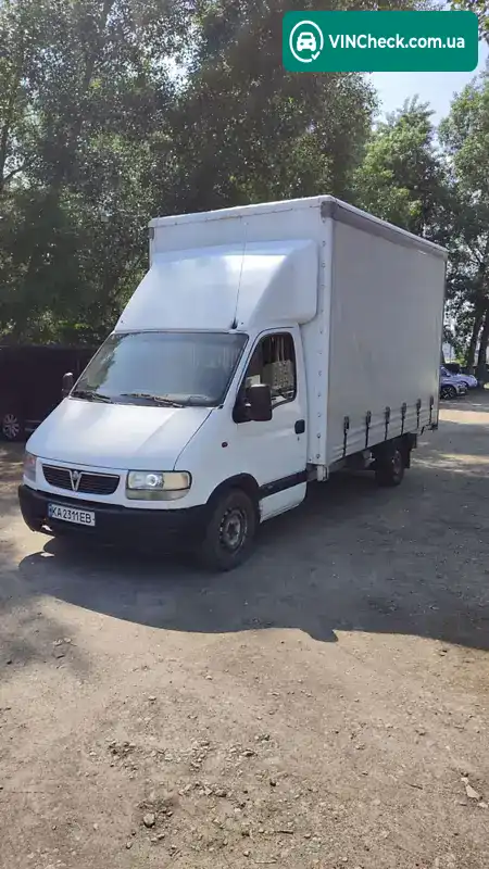 Opel Movano 2003, фото з оголошення 1 з 19, VIN VN1U9CUK529173362