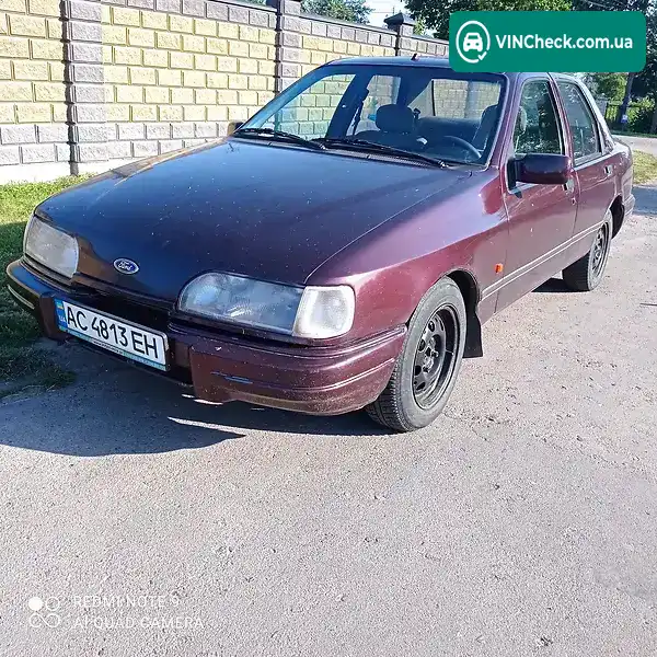 Ford Sierra 1989, фото з оголошення 1 з 10, VIN WF0FXXGBBFKJ03340