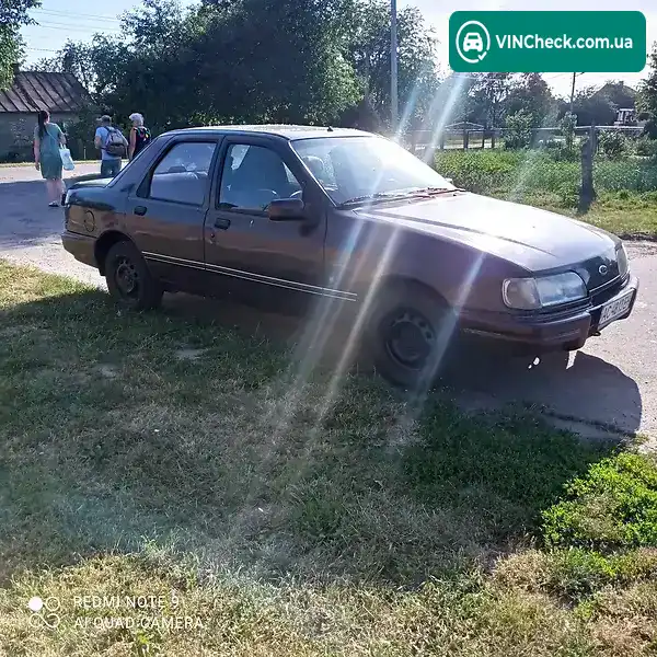 Ford Sierra 1989, фото з оголошення 2 з 10, VIN WF0FXXGBBFKJ03340